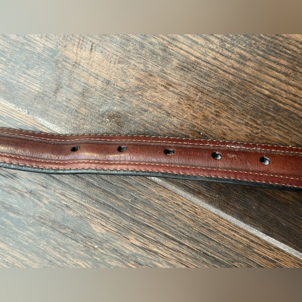 Brighton Full Grain Leather Belt E1508 | Size 40 | Handcrafted USA - Picture 4 of 9